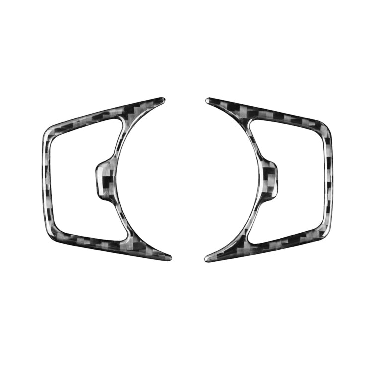 Carbon Fibre Headlight Switch Decor Sticker for Ford F150 (2017-2020) - Universal Fit for Left and Right Drive