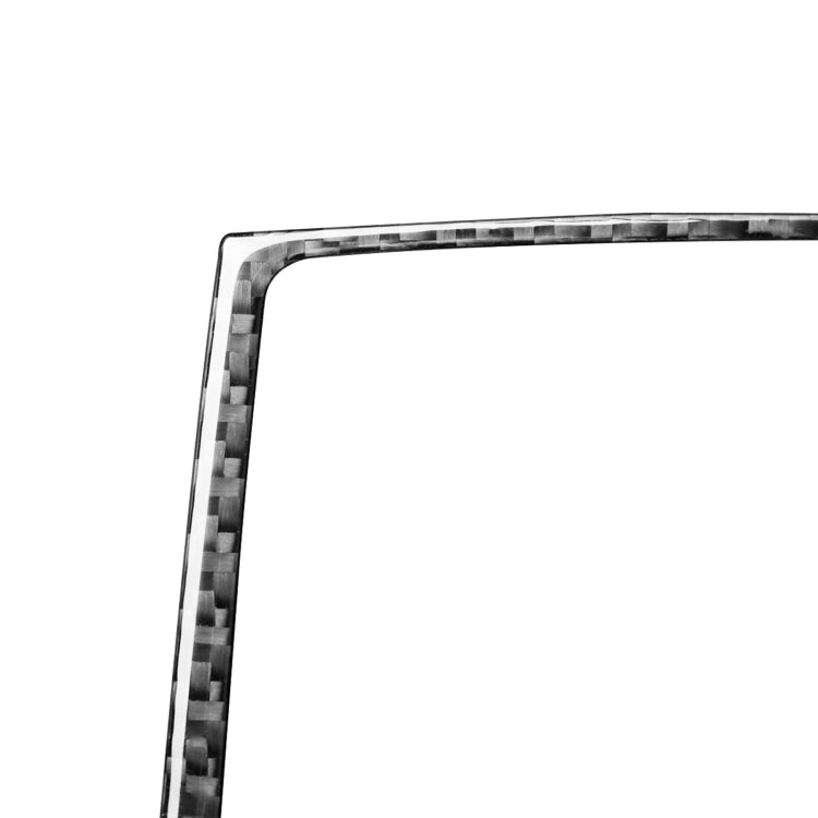 Stylish Carbon Fibre Rear Cup Holder Decorative Frame for Ford F150 (2017-2020) - Universal Fit