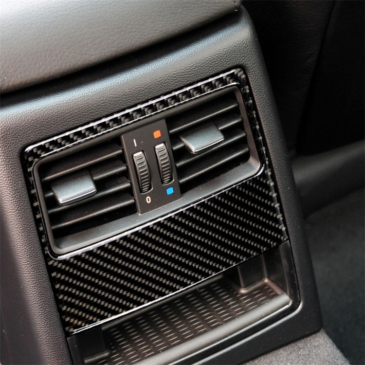 Carbon Fibre Rear Air Vent Trim Sticker for BMW E90 / E92 (2005-2012)