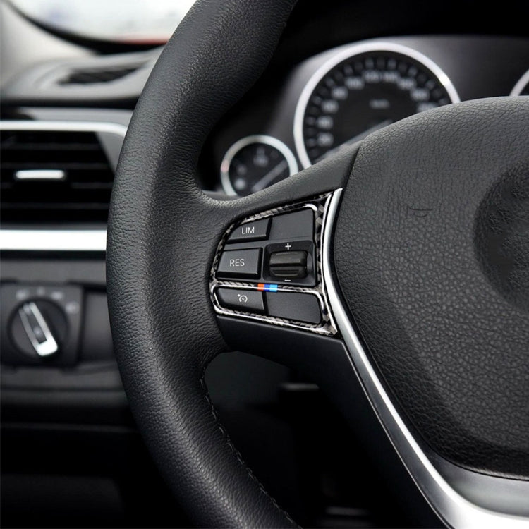 Carbon Fibre Steering Wheel Key Frame Enhancer for BMW F20, F21, F30, F34, F32 (2012-2018)