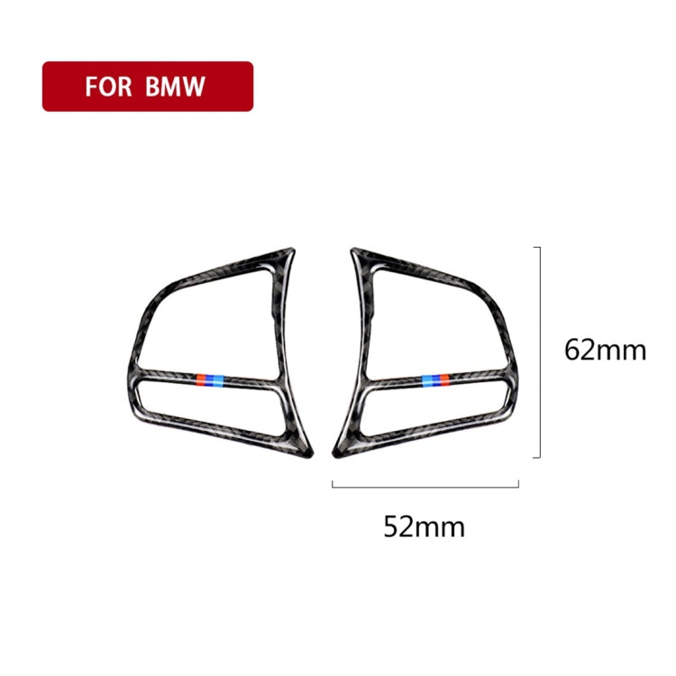 Carbon Fibre Steering Wheel Key Frame Enhancer for BMW F20, F21, F30, F34, F32 (2012-2018)