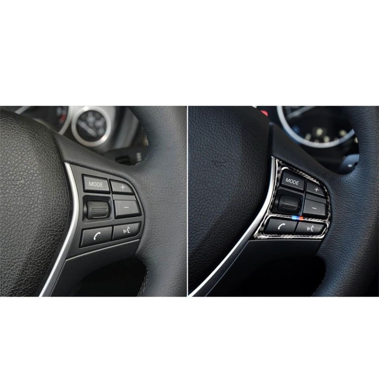 Carbon Fibre Steering Wheel Key Frame Enhancer for BMW F20, F21, F30, F34, F32 (2012-2018)