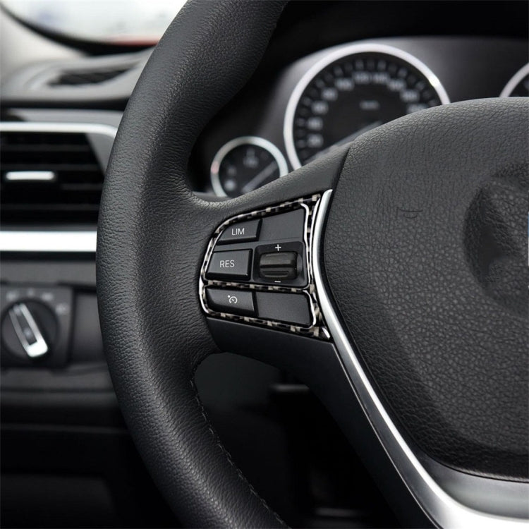 Carbon Fibre Steering Wheel Key Frame Enhancer for BMW F20, F21, F30, F34, F32 (2012-2018)