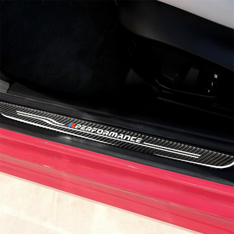 Premium Carbon Fibre Door Sill Protector Decal for BMW E90 (2005-2012)