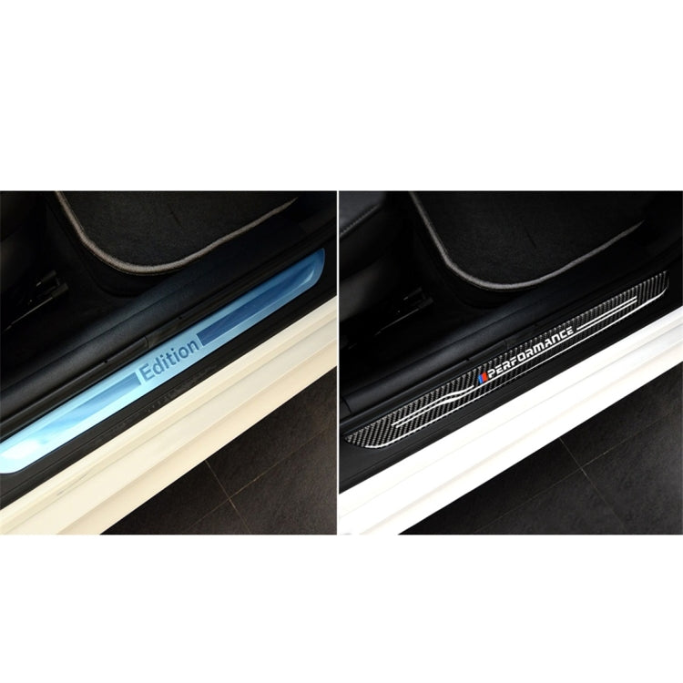 Premium Carbon Fibre Door Sill Protector Decal for BMW E90 (2005-2012)