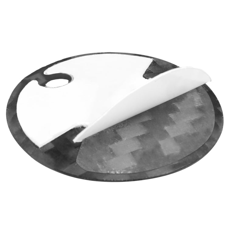 Carbon Fibre Engine Start Button Cover Trim for 2019 Ford Focus and Compatible Models