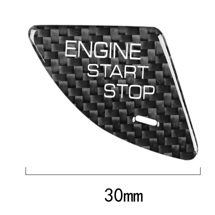 Cadillac ATS / ATS-L Carbon Fibre Engine Start Button Cover Trim – Stylish Interior Upgrade