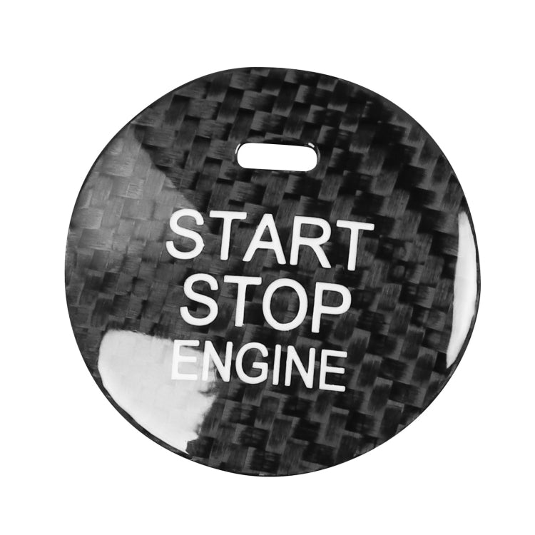 Mazda CX-8 Carbon Fibre Engine Start Button Trim - Stylish Interior Upgrade