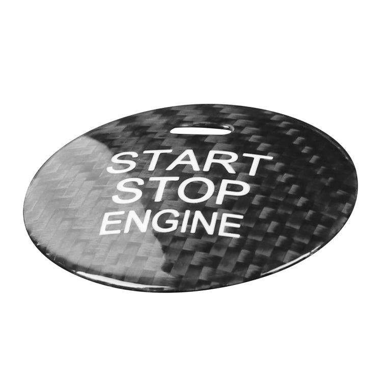 Mazda CX-8 Carbon Fibre Engine Start Button Trim - Stylish Interior Upgrade