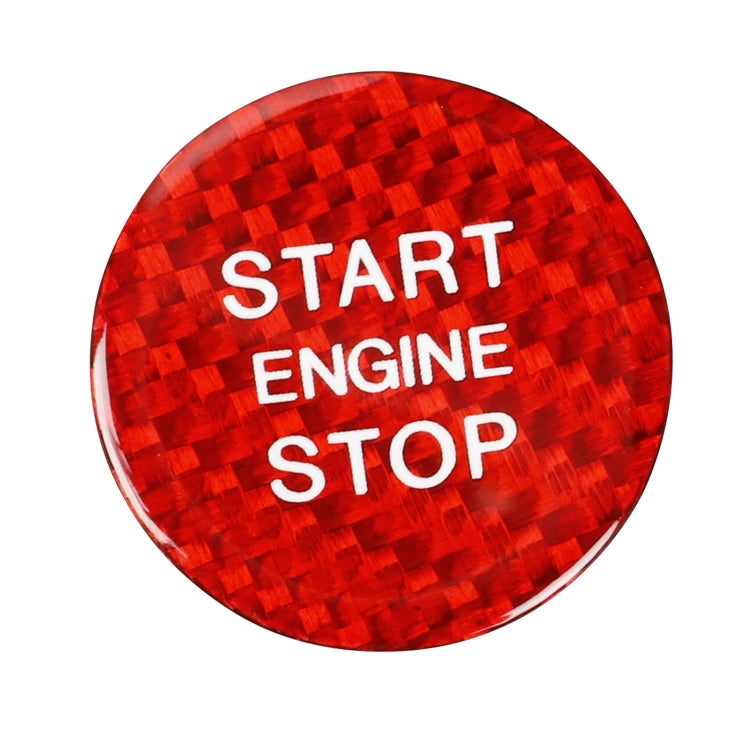 Audi A3 Carbon Fibre Engine Start Button Cover - Stylish Interior Upgrade