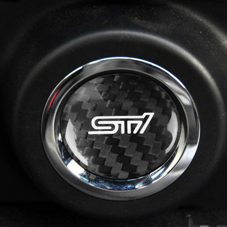 Sleek Carbon Fibre Engine Start Button Trim for Subaru BRZ & 86 (2013-2019)