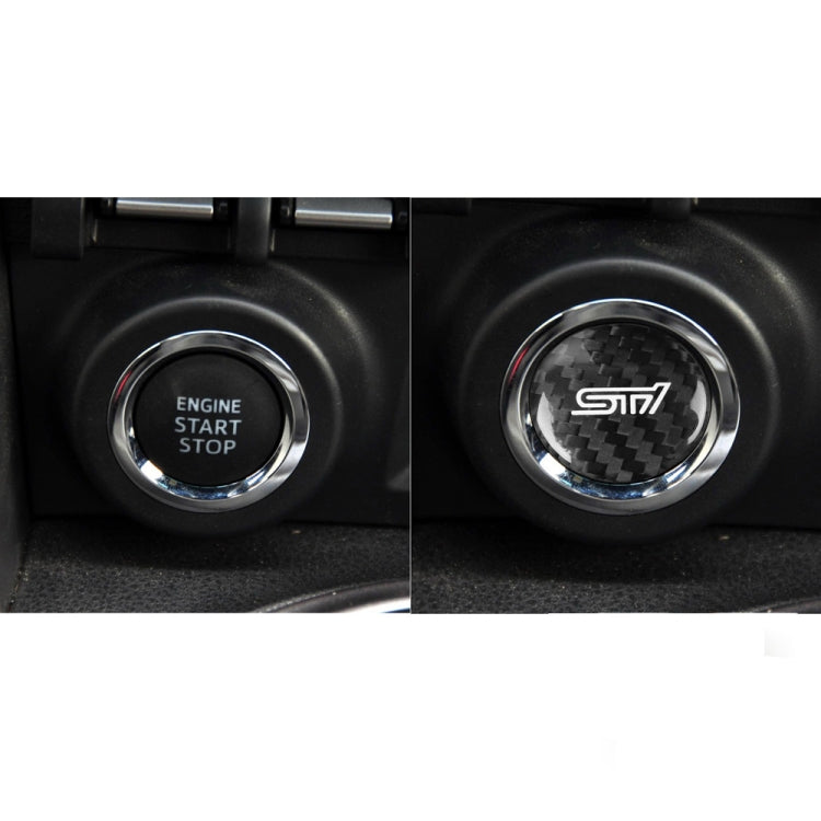 Sleek Carbon Fibre Engine Start Button Trim for Subaru BRZ & 86 (2013-2019)
