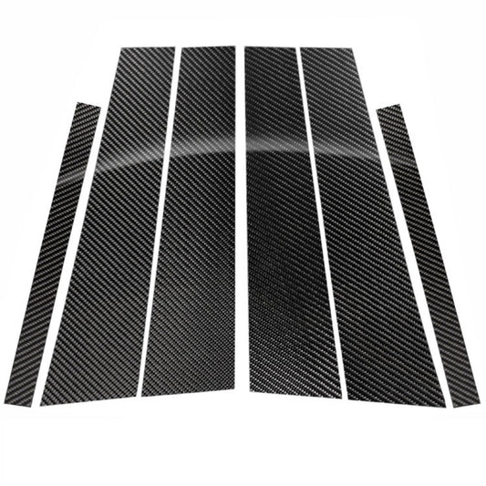 Stylish Carbon Fibre B Pillar Trim for Mercedes-Benz GLK (2008-2013) - Universal Fit for Left & Right Drive