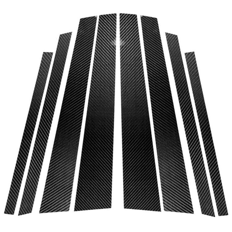 Carbon Fibre B Pillar Trim Stickers for BMW X3 F25 (2011-2017) - Universal Fit, Left & Right Drive