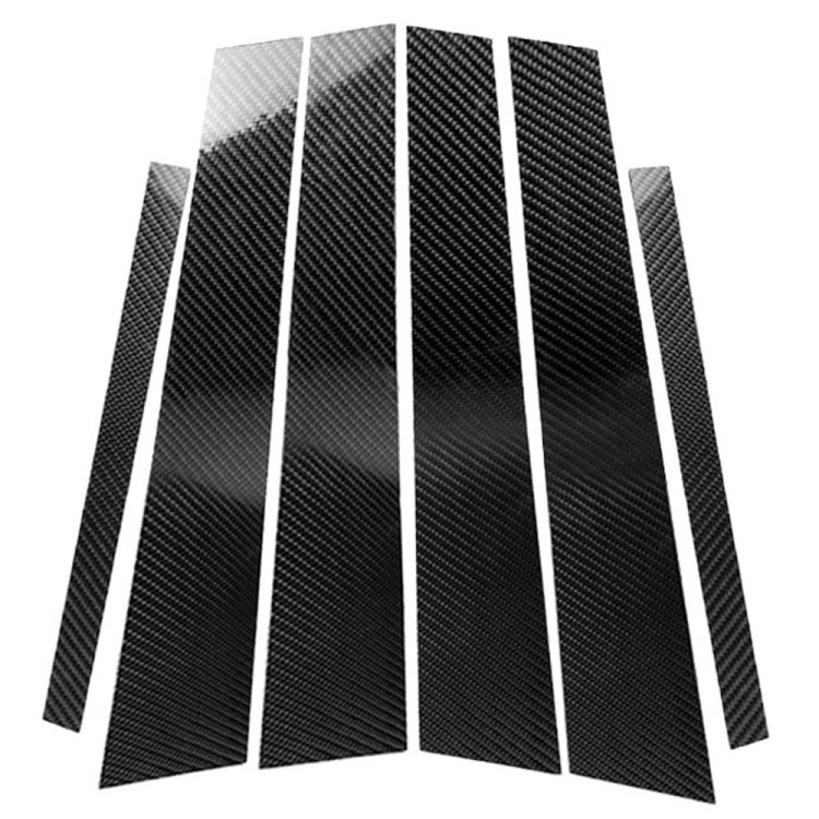 Carbon Fibre B Pillar Trim Stickers for BMW E46 – Universal Fit for Left and Right Drive