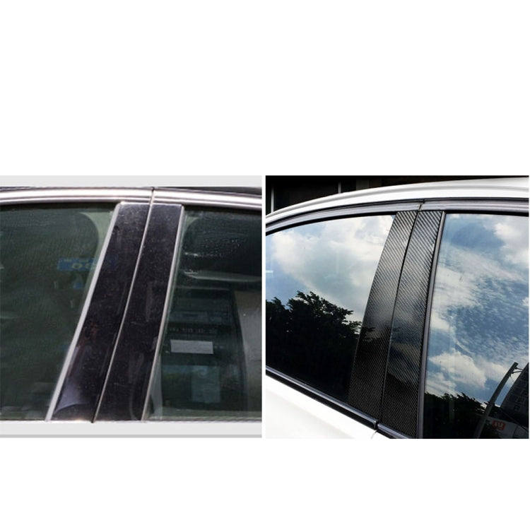 BMW F20 Carbon Fibre B Pillar Trim Stickers (2012-2016) - Universal Left & Right Drive Decor