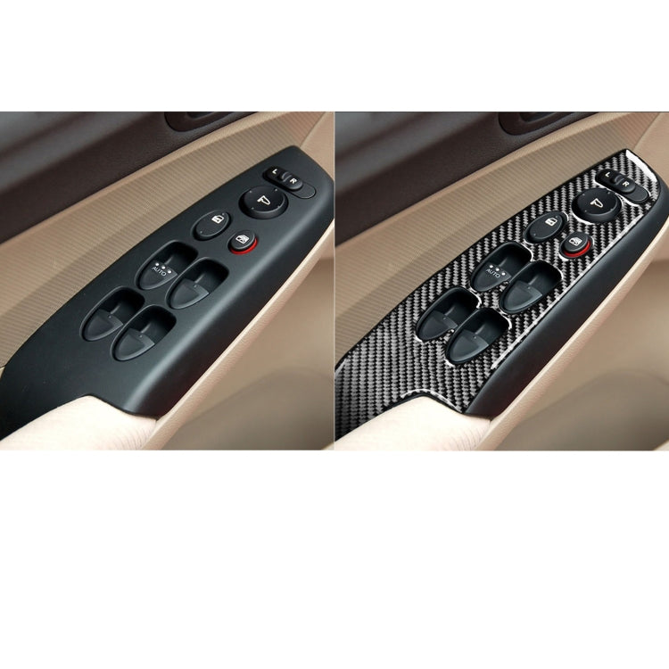 Sleek Carbon Fibre Decorative Lift Panel Stickers for Honda Civic 8th Gen (2006-2011) - 4 in 1 Upgrade