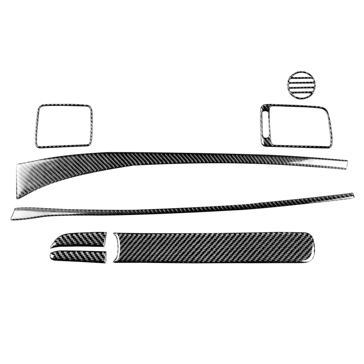 Carbon Fibre Decorative Sticker Set for Honda Civic 8th Gen (2006-2011) – 8 Stylish Enhancements for Your Dashboard