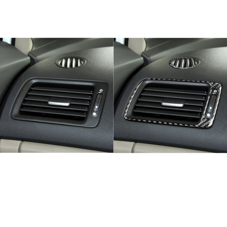 Carbon Fibre Air Vent Decorative Sticker for Honda Civic 8th Gen (2006-2011) - 3-in-1 Front Passenger Seat Accent