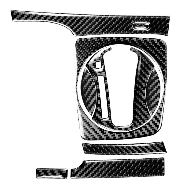 Carbon Fibre 8-Piece Automatic Gear Panel Decor Sticker Set for Honda Civic (2006-2011) - Left-Hand Drive