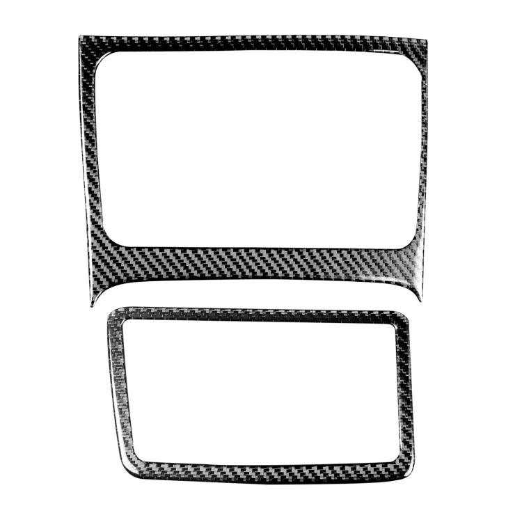 Carbon Fibre 2-in-1 Decorative Storage Box Sticker for Honda Civic 8th Gen (2006-2011) - Left Drive