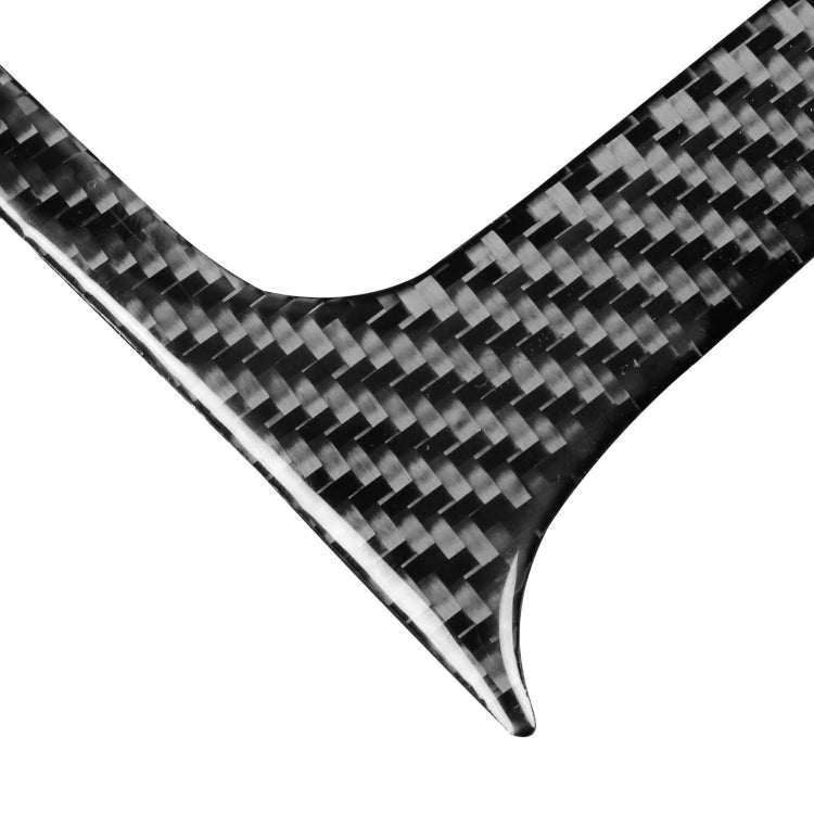 Carbon Fibre 2-in-1 Decorative Storage Box Sticker for Honda Civic 8th Gen (2006-2011) - Left Drive