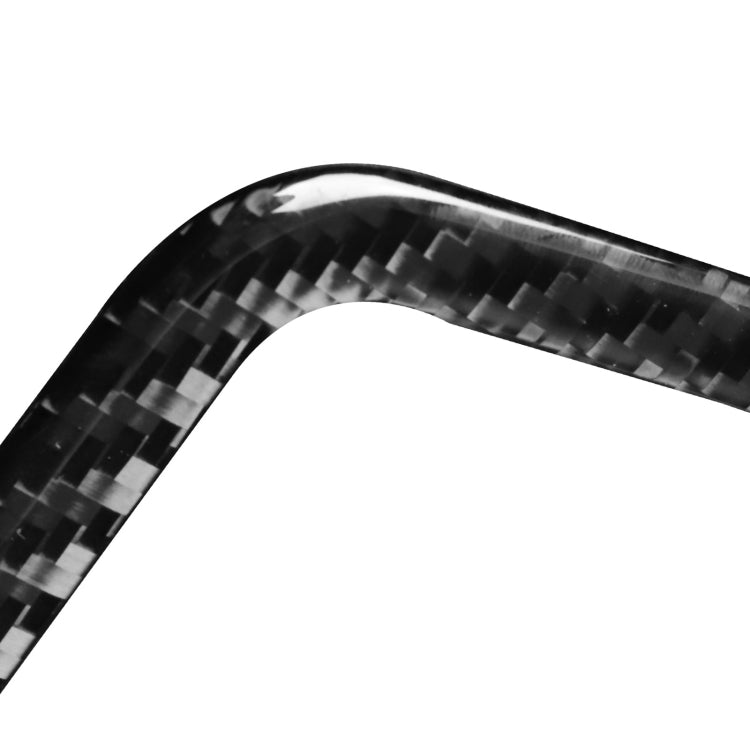 Carbon Fibre Decorative Storage Box Sticker for Honda Civic 8th Gen (2006-2011) - Left Drive