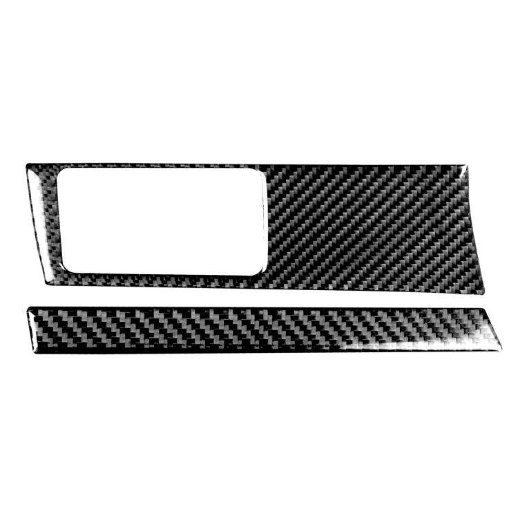 Dual-Function Carbon Fibre Headlight Switch Decor Sticker for Honda Civic 8th Gen (2006-2011) - Left-Hand Drive