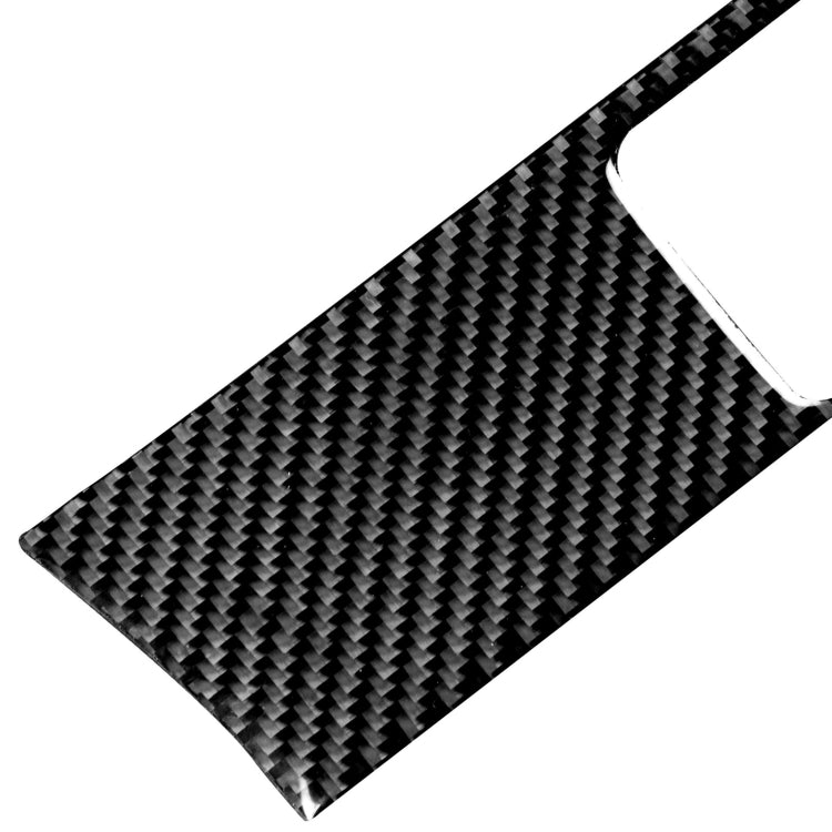 Dual-Function Carbon Fibre Headlight Switch Decor Sticker for Honda Civic 8th Gen (2006-2011) - Left-Hand Drive