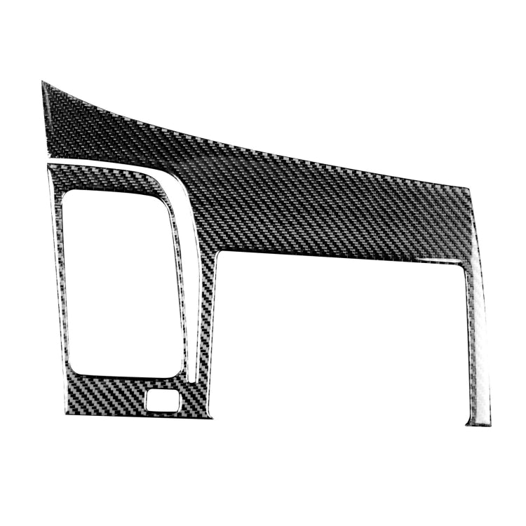 Carbon Fibre Decorative Navigation Panel Sticker for Honda Civic Mk8 (2006-2011) - Left Hand Drive