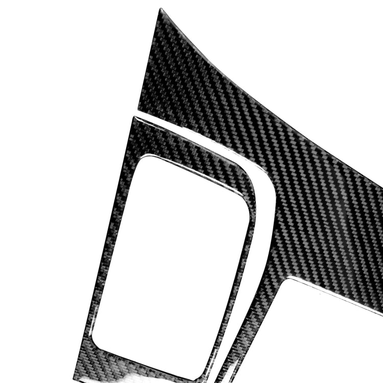 Carbon Fibre Decorative Navigation Panel Sticker for Honda Civic Mk8 (2006-2011) - Left Hand Drive