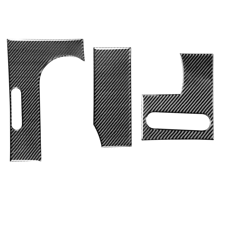 Carbon Fibre Gear Console Trim Sticker for Jeep Wrangler JK 2007-2010 - 3-in-1 Customisation!