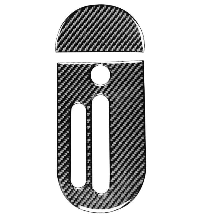 Carbon Fibre 2-in-1 Gear Stick Decorative Sticker for Jeep Wrangler JK (2007-2010) - Left Hand Drive