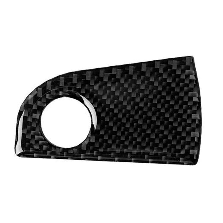 Carbon Fibre Decorative Sticker for Alfa Romeo Giulia Passenger Seat Storage (2017-2019, Left Drive)
