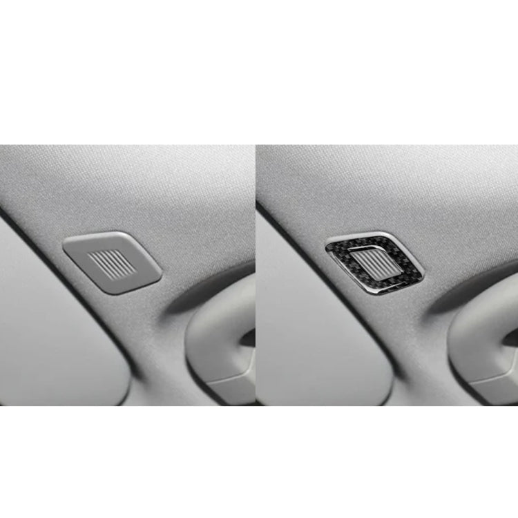 Carbon Fibre Microphone Decorative Stickers for Alfa Romeo Giulia (2017-2019) - 2-in-1 Universal Fit