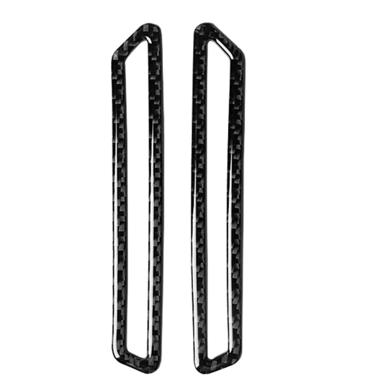 Carbon Fibre A-Pillar Air Outlet Decorative Stickers for Alfa Romeo Giulia (2017-2019) - 2-in-1 Style, Left and Right Drive