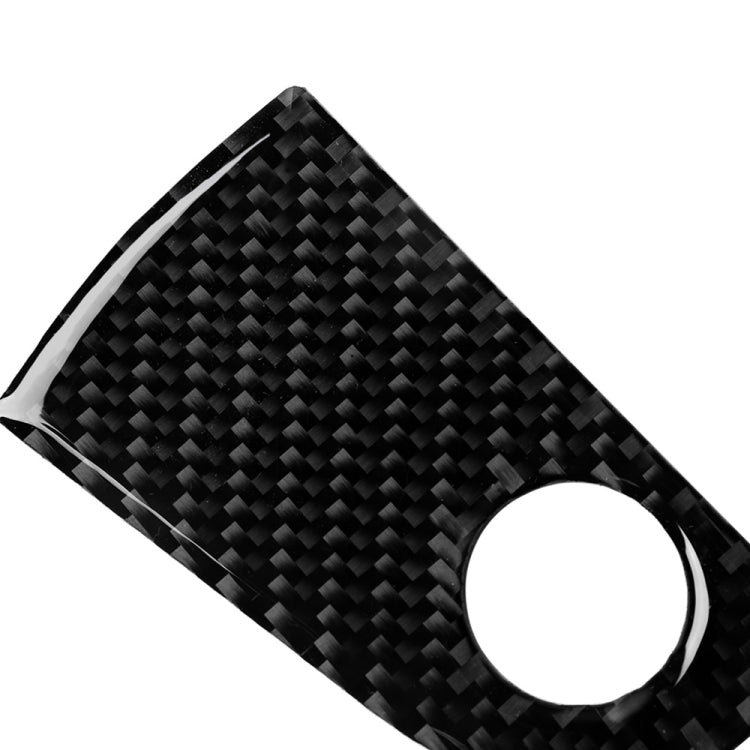 Carbon Fibre Decorative Sticker for Alfa Romeo Giulia Passenger Seat Storage (2017-2019, Right Drive)