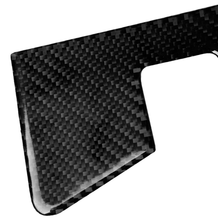 Carbon Fibre 2-in-1 Armrest Box Decorative Sticker for Alfa Romeo Giulia (2017-2019) - Right Hand Drive