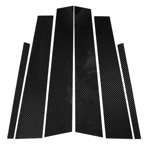 BMW 3 Series G20/G28 Carbon Fibre B Pillar Trim Sticker (2019-2020) - Stylish Upgrade for Left and Right Drive Models