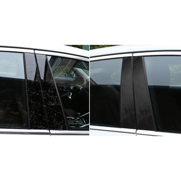 BMW 3 Series G20/G28 Carbon Fibre B Pillar Trim Sticker (2019-2020) - Stylish Upgrade for Left and Right Drive Models