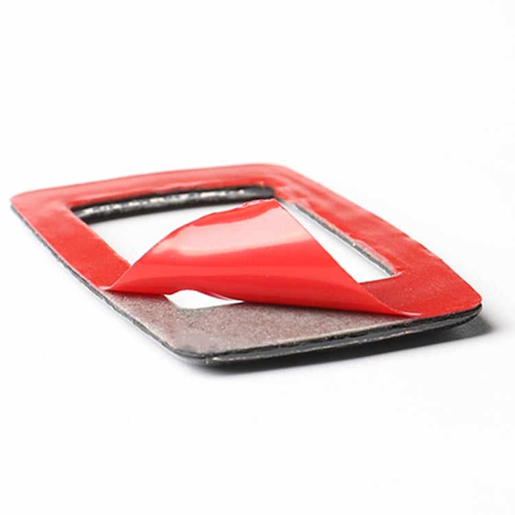 Carbon Fibre Boot Switch Decorative Sticker for BMW 3 Series G20/G28/325Li/330d/335 (2019-2020) - Universal Fit for Left and Right Drive