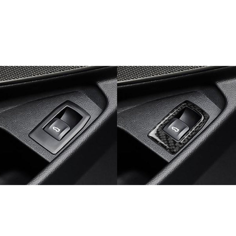 Carbon Fibre Boot Switch Decorative Sticker for BMW 3 Series G20/G28/325Li/330d/335 (2019-2020) - Universal Fit for Left and Right Drive