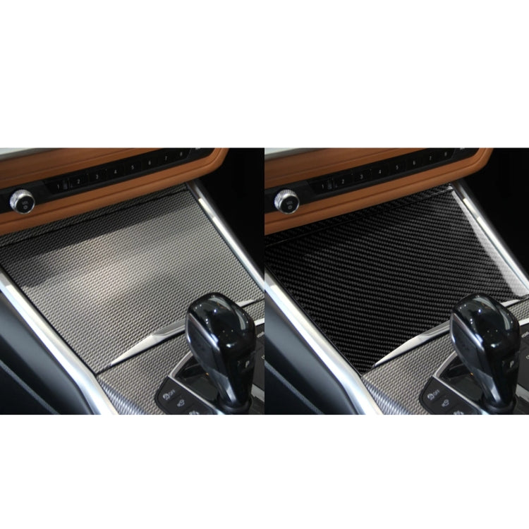 Carbon Fibre 2-in-1 Water Cup Cover Sticker for BMW 3 Series G20/G28/325Li/330d/335 (2019-2020) - Left Drive Decor Upgrade