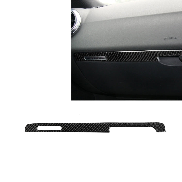 Audi TT Carbon Fibre Passenger Seat Trim - Custom Decorative Strip for 2008-2014 Models