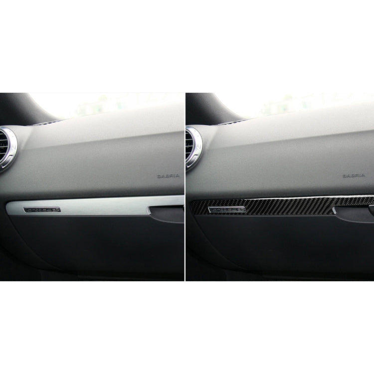 Audi TT Carbon Fibre Passenger Seat Trim - Custom Decorative Strip for 2008-2014 Models