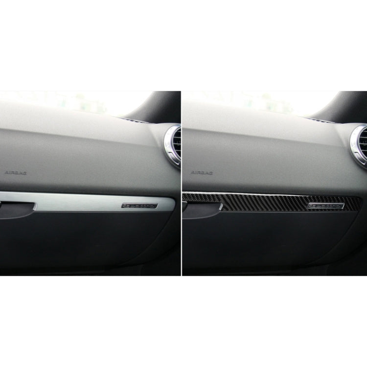 Carbon Fibre Decorative Seat Strip for Audi TT 8n 8J MK123 TTRS (2008-2014) - Left Drive Enhancement