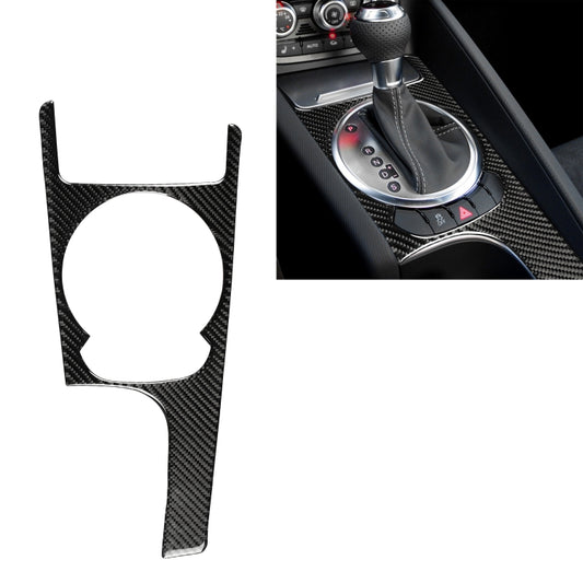 Audi TT Carbon Fibre Gear Shift Panel Decorative Sticker - Fits 2008-2014 Models