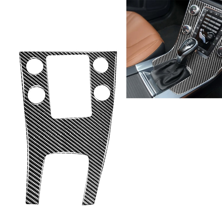 Carbon Fibre Decorative Stickers for Volvo V60 & S60 (2010-2018) Central Control Panel - Right Drive