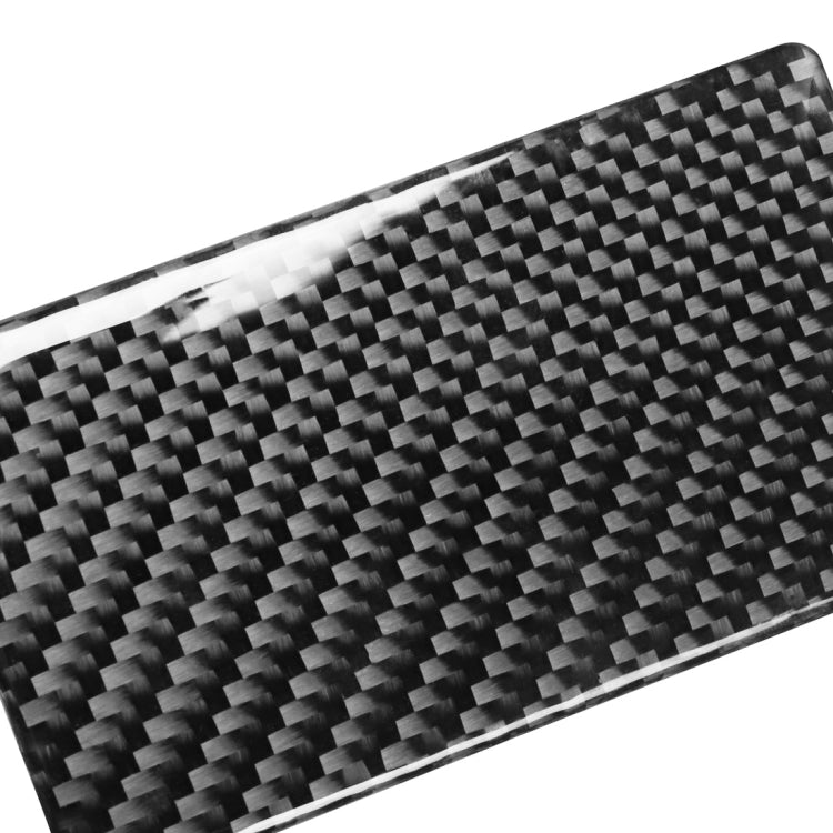 Carbon Fibre Decorative Stickers for Volvo V60 & S60 (2010-2018) Central Control Panel - Right Drive