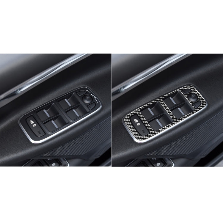 Jaguar F-PACE & XE 2016-2020 Carbon Fibre 4-in-1 Decorative Lift Panel Stickers - Left Drive